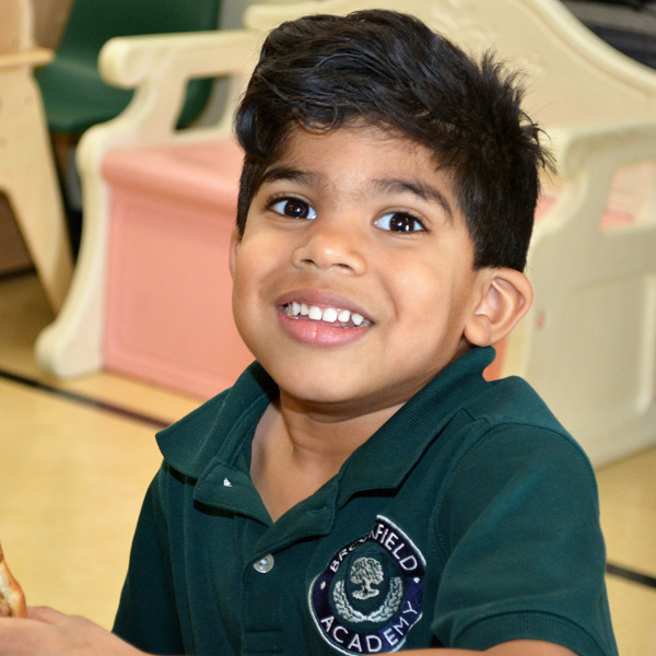 boy smiling
