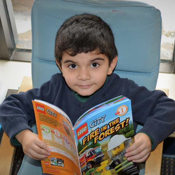 boy reading