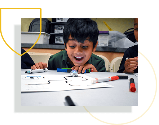 montessori elementary school student